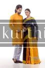 Couple Set - Handloom Cotton-Silk Saree & Kurta 
