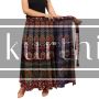 Jaipuri Multi Color Cotton Printed Wraparound Skirts 