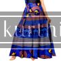 Jaipuri Cotton Camel Printed Wraparound Skirts 
