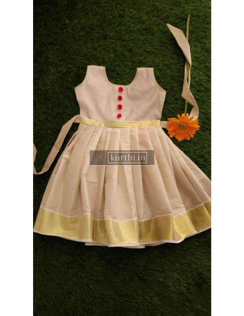 Traditional Tissue Frock for your baby girl